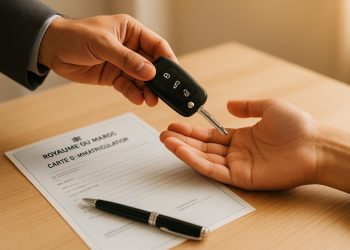 Transfert de propriété auto : étapes et frais au Maroc