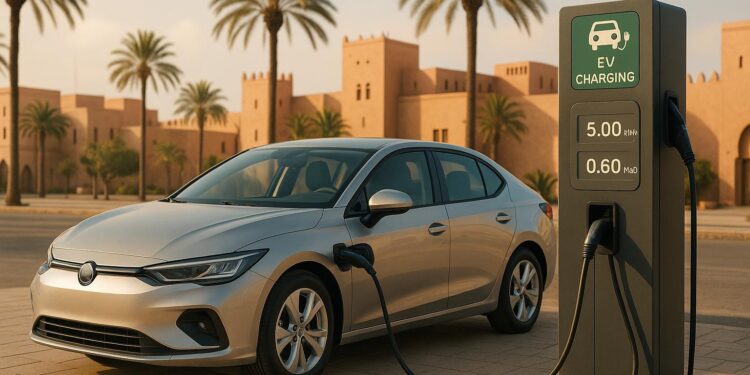Recharge de voitures électriques au Maroc : bornes disponibles et coûts