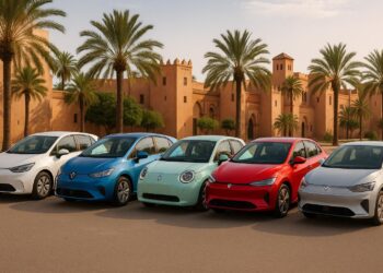 Top 5 des voitures électriques les plus abordables au Maroc cette année
