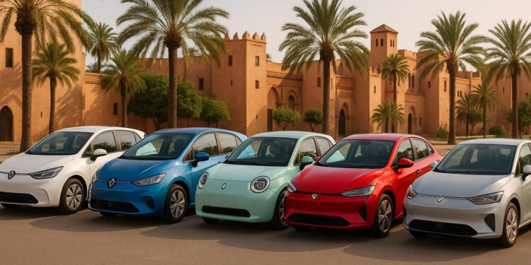Top 5 des voitures électriques les plus abordables au Maroc cette année