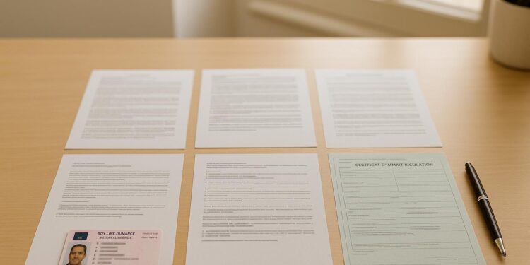 Les 6 documents indispensables pour immatriculer une voiture au Maroc