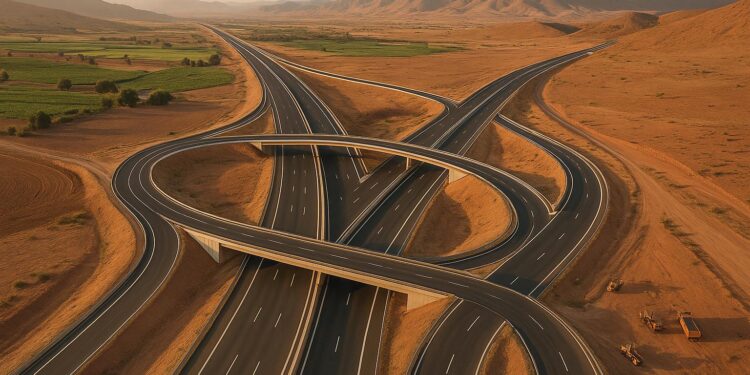 Carte des nouvelles autoroutes marocaines d'ici 2030