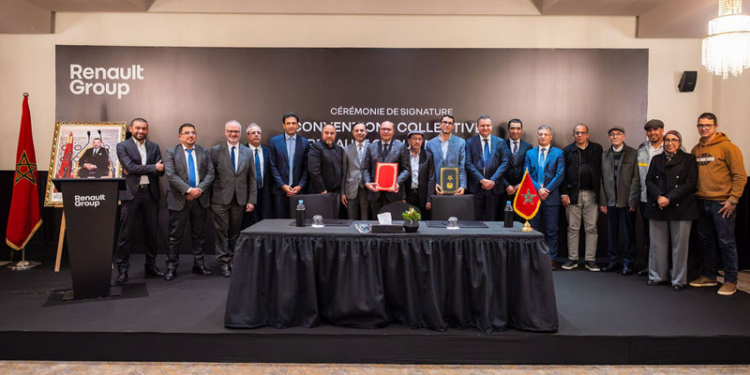 RENAULT Group Maroc renforce son modèle social avec la signature de nouvelles conventions collectives