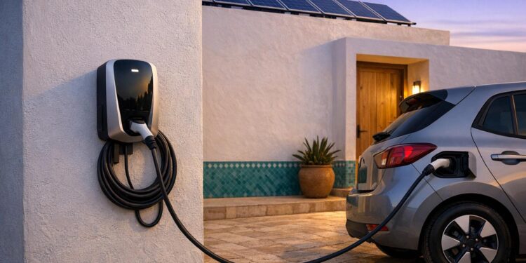 Recharge voiture électrique à domicile au Maroc : guide